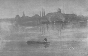 Nocturno: El Támesis en Battersea, 1878, 1904 de James Abbott McNeill Whistler