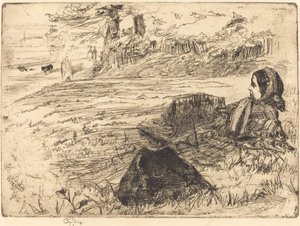 Niñera y niño, 1859 de James Abbott McNeill Whistler
