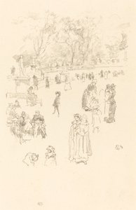Niñeras: Les Bonnes du Luxembourg de James Abbott McNeill Whistler