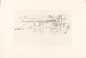 Puente Viejo de Battersea, 1879-1887 de James Abbott McNeill Whistler