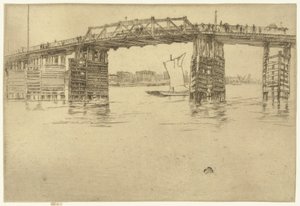 Viejo puente de Battersea de James Abbott McNeill Whistler
