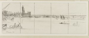Puente de Westminster Viejo, 1859
