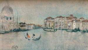 En un canal veneciano, c1854-1903, 1903 de James Abbott McNeill Whistler