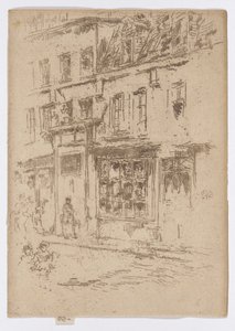 Petite Rue au Beurre, Bruselas de James Abbott McNeill Whistler