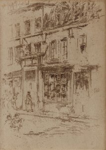Petite Rue au Beurre, Bruselas de James Abbott McNeill Whistler