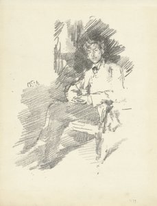 Retrato de Walter Sickert de James Abbott McNeill Whistler