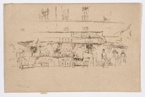 Muelle de Montebello de James Abbott McNeill Whistler