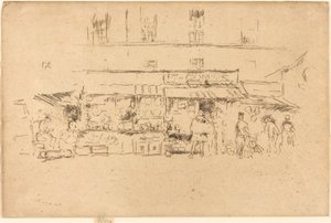 Quai de Montebello, 1893 de James Abbott McNeill Whistler