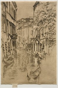 Canal tranquilo de James Abbott McNeill Whistler