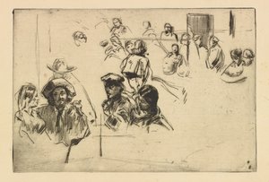 Ratcliffe Highway, 1861 de James Abbott McNeill Whistler