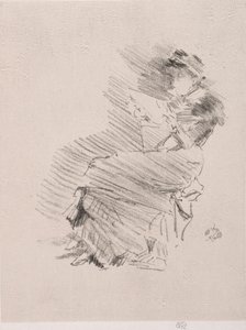 Lectura, 1879 de James Abbott McNeill Whistler