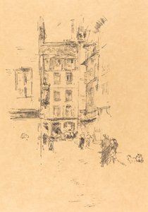 Rue Furstenburg, 1894 de James Abbott McNeill Whistler
