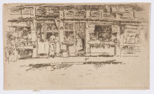 Rue de la Rochefoucault de James Abbott McNeill Whistler