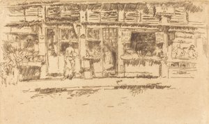 Rue de la Rochefoucault de James Abbott McNeill Whistler