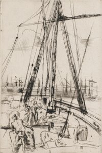 Envíos en Liverpool, 1867 de James Abbott McNeill Whistler