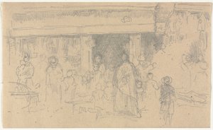 Tiendas en Chester de James Abbott McNeill Whistler