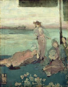Boceto para El balcón de James Abbott McNeill Whistler