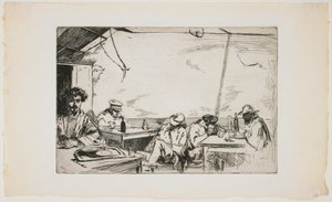 Sopa por tres sueldos de James Abbott McNeill Whistler