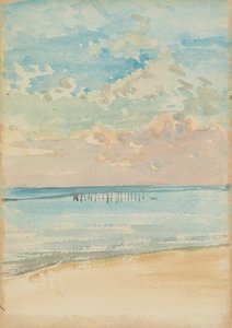 Southend - Atardecer, 1882-1884 de James Abbott McNeill Whistler