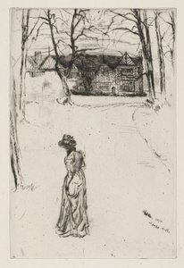Speke Hall, No. 1, 1870 de James Abbott McNeill Whistler