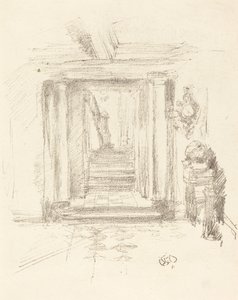 Escalera, 1891 de James Abbott McNeill Whistler