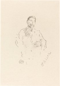 Stéphane Mallarmé, No. 2, 1892 de James Abbott McNeill Whistler