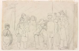 Éxito de Ernesti en Colonia, 1858 de James Abbott McNeill Whistler