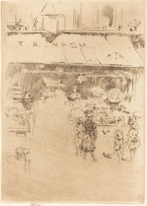 Frutería de T.A. Nash, c. 1886 de James Abbott McNeill Whistler