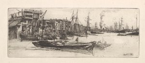 Almacenes del Támesis de James Abbott McNeill Whistler