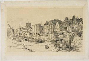 El Adán y Eva, el viejo Chelsea de James Abbott McNeill Whistler
