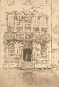 El balcón, 1879-1880 de James Abbott McNeill Whistler