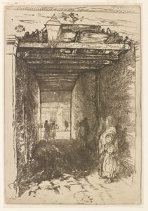 Los mendigos, 1879-1880 de James Abbott McNeill Whistler