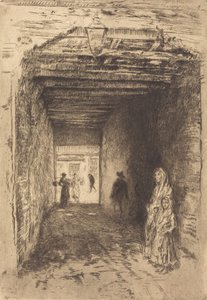 Los mendigos, 1879-1880 de James Abbott McNeill Whistler