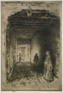 Los mendigos, 1880 de James Abbott McNeill Whistler