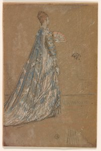 El vestido azul de James Abbott McNeill Whistler
