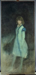 La chica azul: Retrato de Connie Gilchrist (1865-1946), c.1879 de James Abbott McNeill Whistler