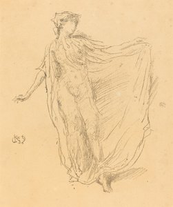 La bailarina, 1889 de James Abbott McNeill Whistler