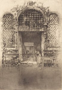 El umbral, 1880 de James Abbott McNeill Whistler