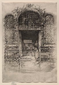 La puerta, 1880 de James Abbott McNeill Whistler