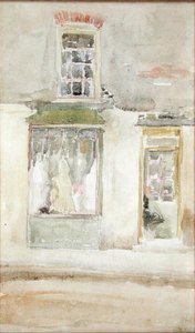 La tienda de las modistas, c.1897-98 de James Abbott McNeill Whistler