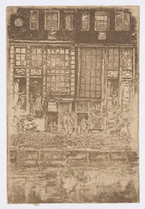 La cortina bordada de James Abbott McNeill Whistler