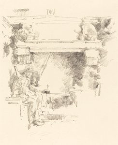 La chimenea, 1893 de James Abbott McNeill Whistler