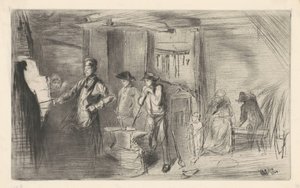 La fragua de James Abbott McNeill Whistler