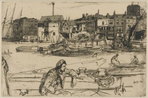 La fragua de James Abbott McNeill Whistler