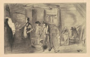 La forja, 1861 de James Abbott McNeill Whistler
