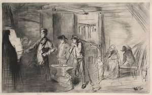 La fragua de James Abbott McNeill Whistler