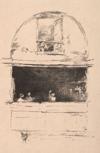 La forja, Passage du Dragon, 1894 de James Abbott McNeill Whistler
