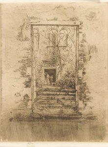 El jardín, 1879-1880 de James Abbott McNeill Whistler