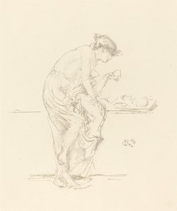 El horóscopo, c. 1889 de James Abbott McNeill Whistler
