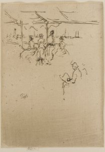 El Embarcadero, Vacas, 1887 de James Abbott McNeill Whistler
